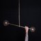 Lampe à Suspension Balance 150 x 150 en Laiton par Schwung 2