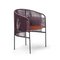 Violet Orange Caribe Chic Dining Chair by Sebastian Herkner 2