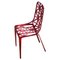 Chaise New Eiffel Tower Rouge par Alain Moatti 1