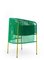 Green Caribe Dining Chair by Sebastian Herkner 5