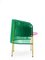 Green Caribe Dining Chair by Sebastian Herkner 4
