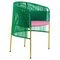 Green Caribe Dining Chair by Sebastian Herkner 1