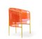 Orange Rose Caribe Dining Chair by Sebastian Herkner, Image 2