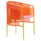 Orange Rose Caribe Dining Chair by Sebastian Herkner, Image 1