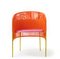 Orange Rose Caribe Dining Chair by Sebastian Herkner, Image 3