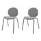 Loulou Stühle aus Stoff von Shin Azumi, 2er Set 2