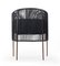 Black Caribe Dining Chair by Sebastian Herkner, Image 5