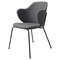 Chaise Fiord Lassen Gris Foncé par Lassen 1