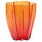 Large Petalo Orange Vase by Purho 1