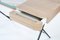 Cosimo Desk with Natural Oak Veneer and Glass Top by Marco Zanuso Jr. for Adentro, 2023 5