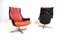 Space Age Dux Galaxy Lounge Chairs by Yngvar Sandström for Dux, 1970s, Set of 2, Image 8