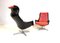 Fauteuils Space Age Dux Galaxy par Yngvar Sandström pour Dux, 1970s, Set de 2 20