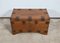 Solid Teak Naval Trunk, Late 19th Century 7