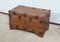 Solid Teak Naval Trunk, Late 19th Century 3