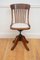 Vintage Oak Office Chair, 1910 2