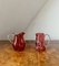 Bicchieri antichi vittoriani a forma di mirtillo rosso, 1880, set di 18, Immagine 2