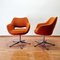 Chaises Egg Chairs Pivotantes Mid-Century de Stol Kamnik, Yugoslavia, 1960s, Set de 2 7