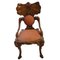 Chaises Elephant Sculptures en Bois Tropical, Set de 2 1