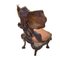Chairs Elephant Sculptures in Tropical Wood, Set of 2, Image 8