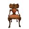 Chairs Elephant Sculptures in Tropical Wood, Set of 2 6