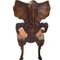 Chairs Elephant Sculptures in Tropical Wood, Set of 2 2