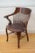 Antique Oak Desk Chair, 1900 1