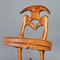 Chaises Totem Vintage en Bois, Set de 2 5