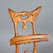 Vintage Totem Stühle aus Holz, 2er Set 4