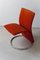 Rote Stühle von Fumagalli, 1970er, 4er Set 4