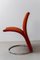 Red Chairs from Fumagalli, 1970s, Set of 4 1
