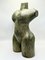 Sculpture Torse Féminin Art Déco, 1920s, Bois Sculpté 4