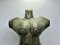 Escultura de torso femenino Art Déco, años 20, madera tallada, Imagen 6