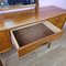 Danish Teak Dressing Table with Mirror, 1960s 10