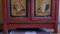 Mid-Century Chinese Painted Cabinet with 2 Doors & 2 Drawers 11