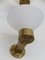 Italian Wall Lamps in Brass and Murano Glass, 1970s, Set of 3, Image 11