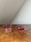 Antique Victorian Cranberry Glasses, Set of 16, Image 4