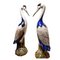 Hand Painted Porcelain Herons, Set of 2 1