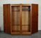 Vintage Art Deco Two Door Wardrobe by Lebus Furniture 7