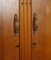 Vintage Art Deco Kleiderschrank mit zwei Türen von Lebus Furniture 8