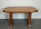 Vintage Art Deco Walnut Dining Table 2