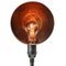 Lámpara de pared estadounidense industrial vintage con cuello de ganso de metal plateado, Imagen 2
