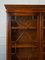 Vintage English Burr Yew Wood Display Cabinet, Image 13