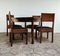 The Hague School Dining Set by J.A. Muntenman for Lov Oosterbeek, 1920s, Set of 5, Image 3