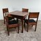 The Hague School Dining Set by J.A. Muntenman for Lov Oosterbeek, 1920s, Set of 5, Image 1
