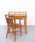 Bohemian Wicker Desk and Chair, France, 1970s, Set of 2 12