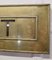 Large Gold Brass Odeon Cinema Exit Sign, 1920s 2