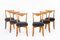 Chairs by Guillerme and Chambron, 1950s, Set of 6 1