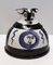 White, Black and Blue Hand-Painted Ceramic Jug / Vase in the style of Picasso, France, 1970s, Image 1