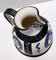 White, Black and Blue Hand-Painted Ceramic Jug / Vase in the style of Picasso, France, 1970s 8