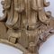 Capitel corintio de madera dorada tallada, siglo XIX, Imagen 7